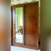 Harga Lemari Kayu Jati 2 Pintu